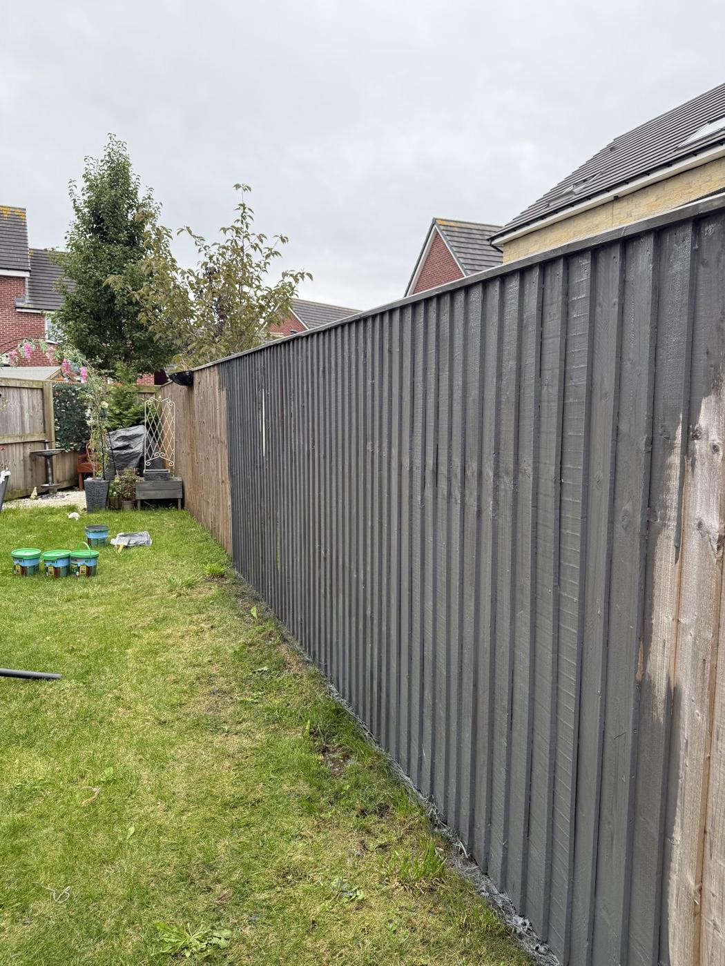 Garden Fence Painting – photo 4