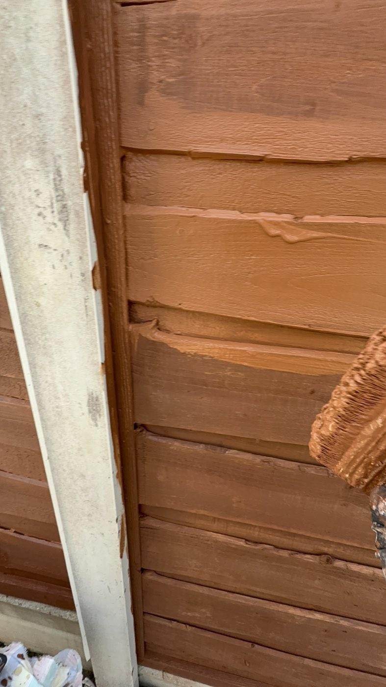 Careful brushwork into every board