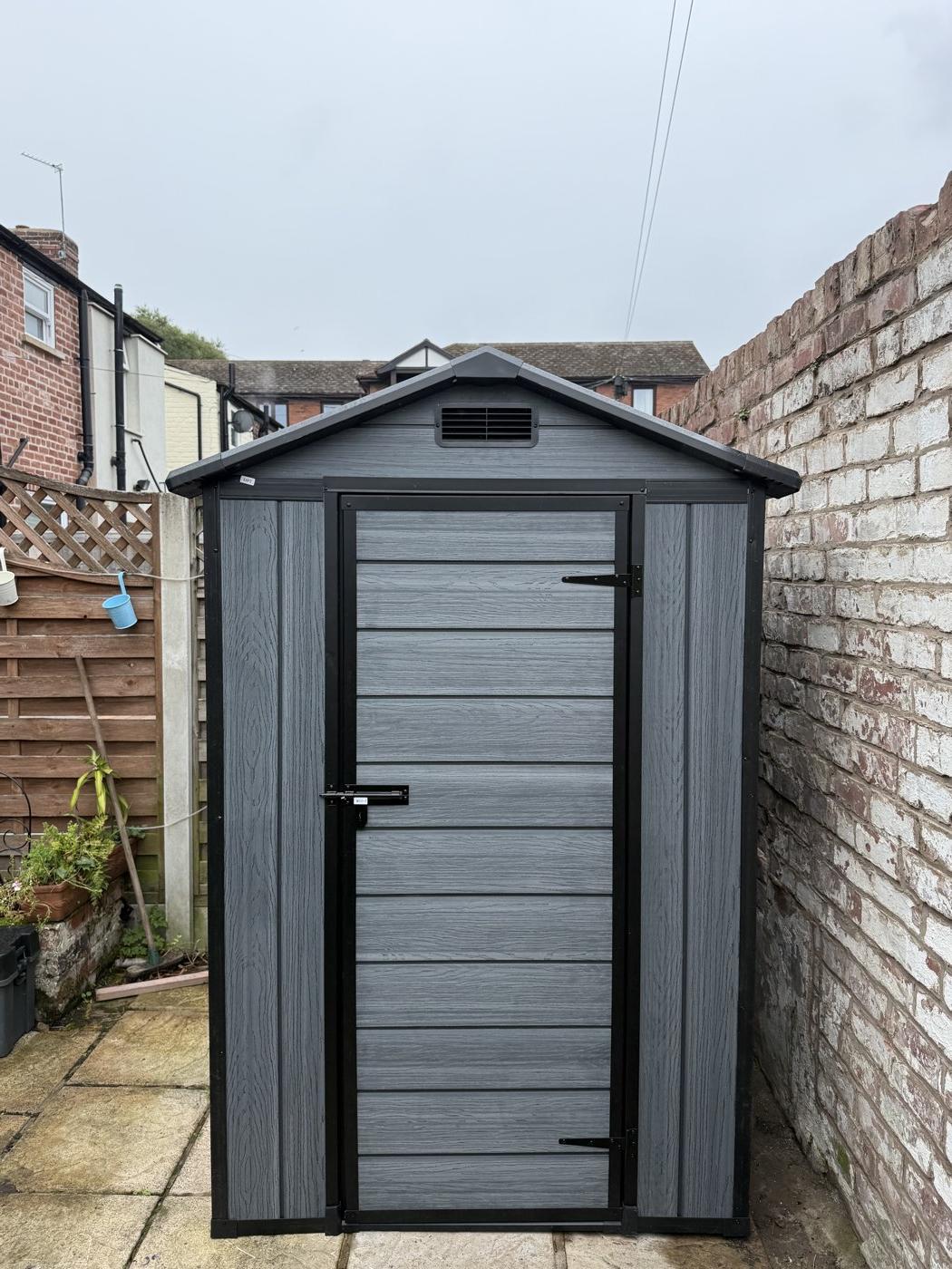 After: doors hung, aligned and closing neatly
