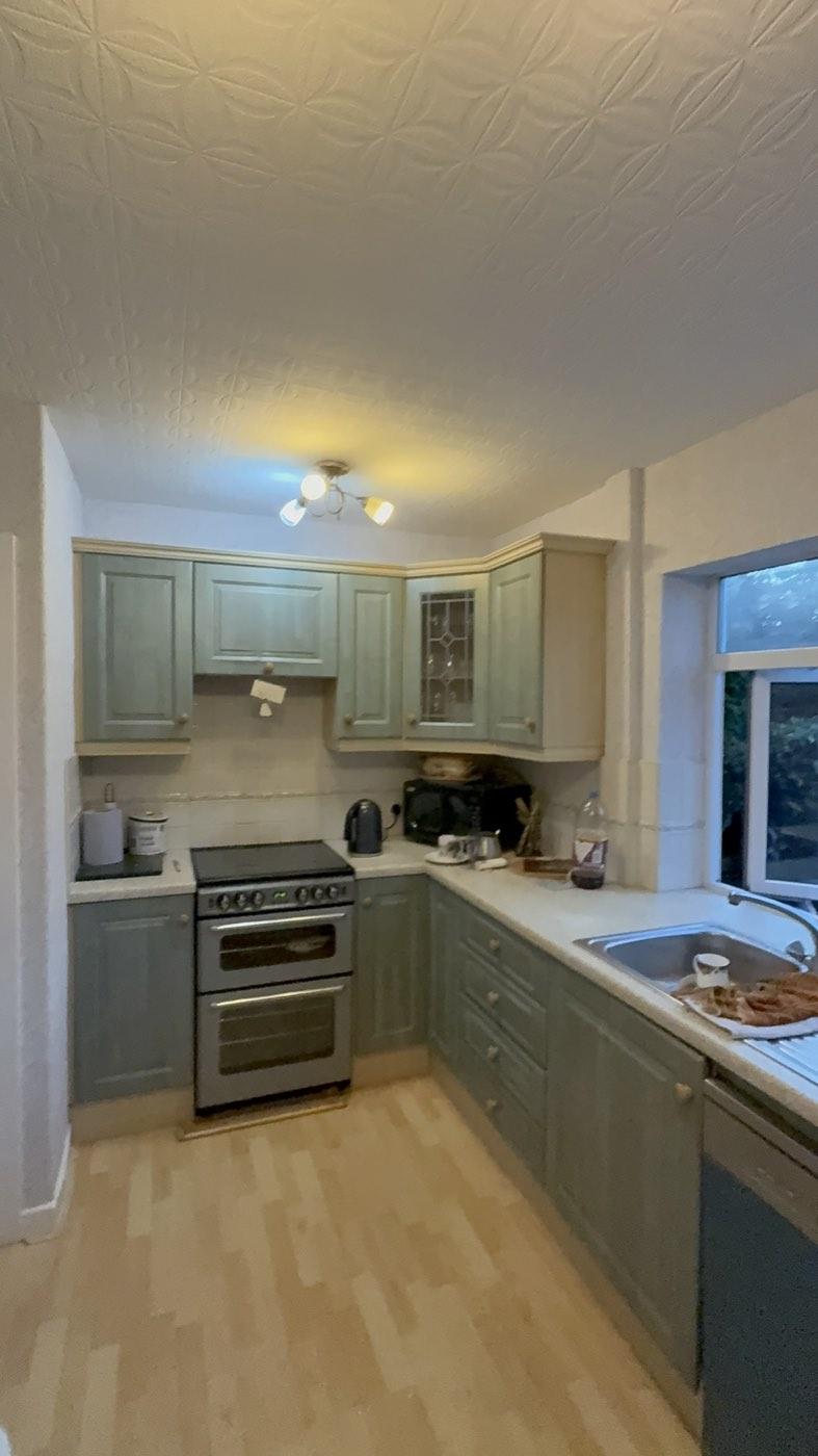 After: the kitchen