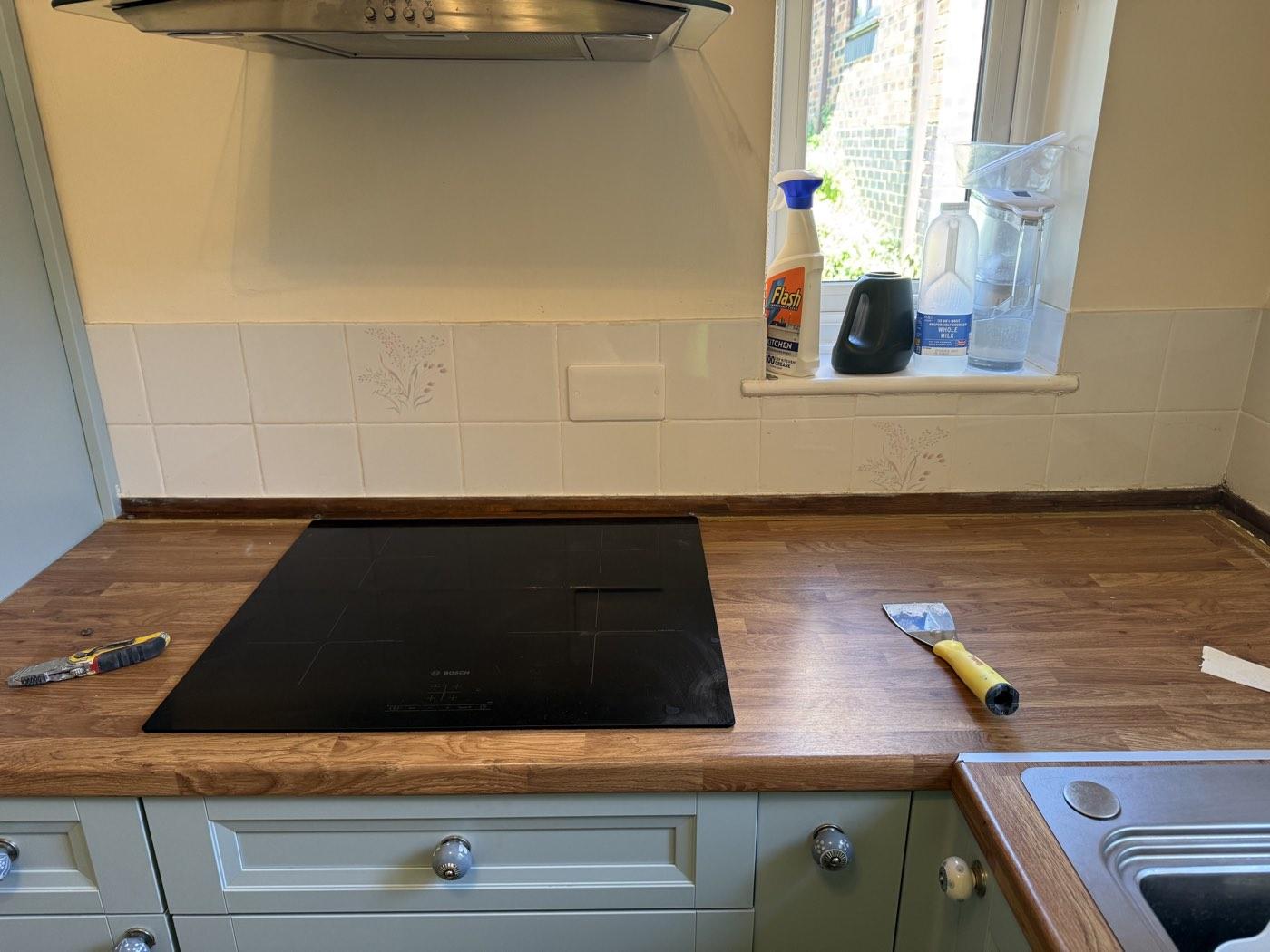 Kitchen Worktop Upstand Replacement – photo 5