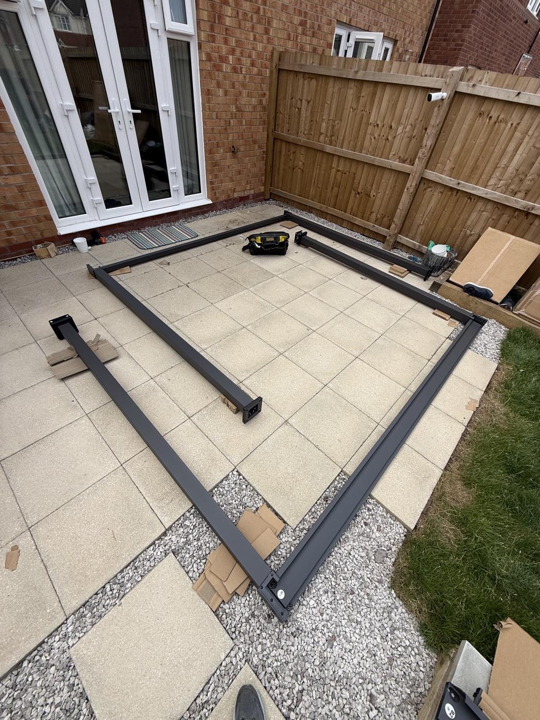 Louvred Pergola Installation – photo 5