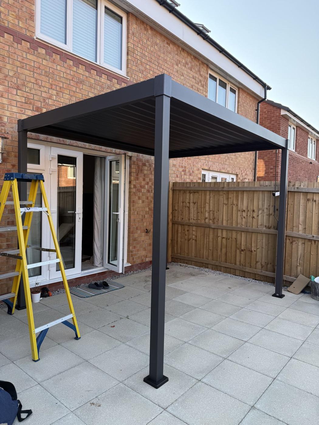 Louvred Pergola Installation – photo 6