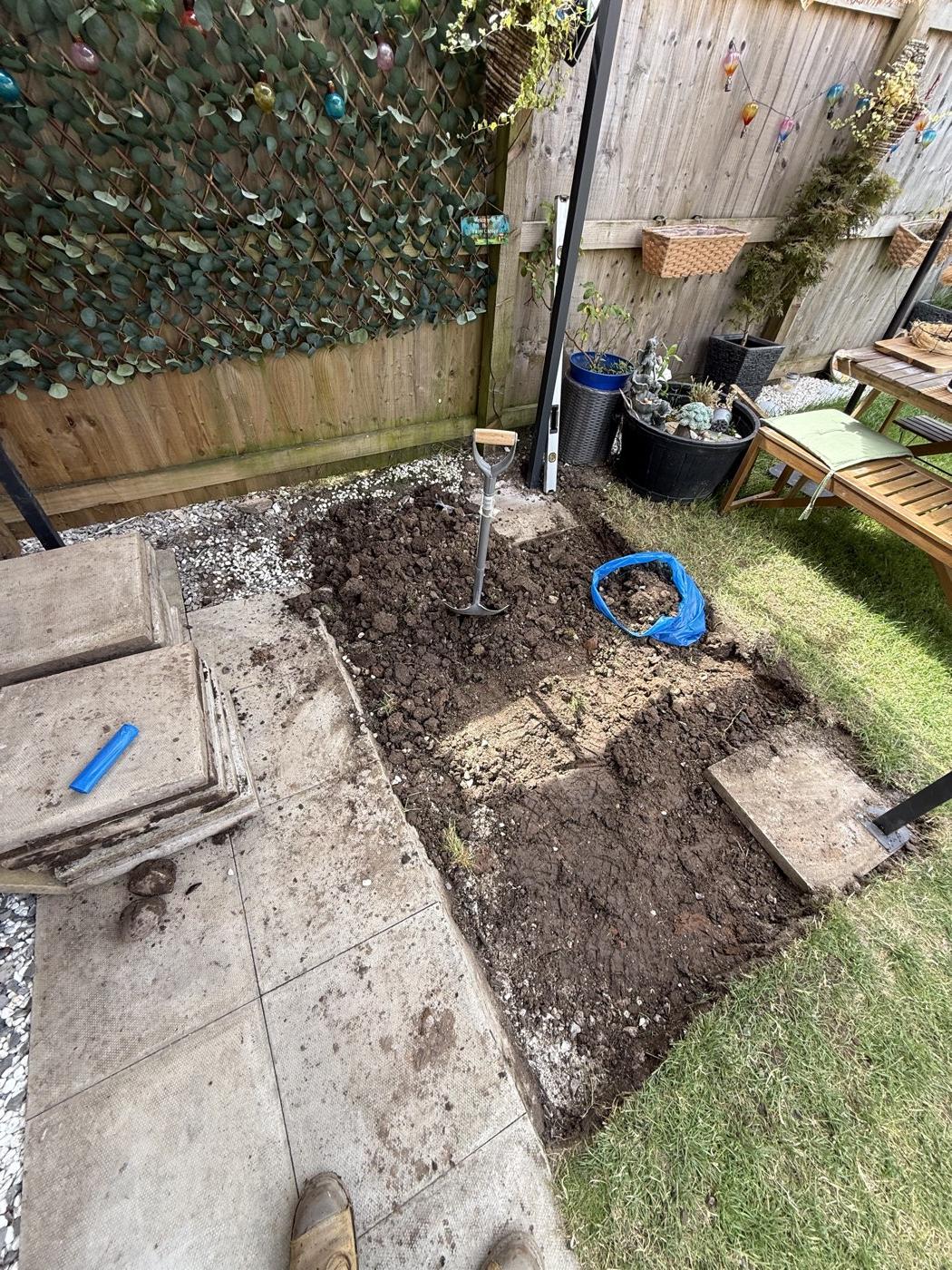 Patio Rearrangement & Extension – photo 3